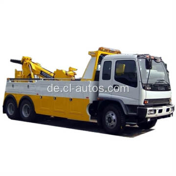 Japanische Isuzu FVZ 6x4 10 Wheel Road Rescue Notfallwiederherstellung Wrecker Schleppwagen